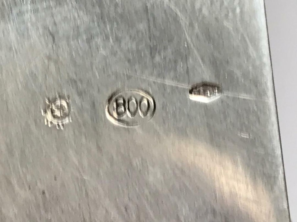 STERLING SILVER DESK 2 Paper Clips Monogrammed
