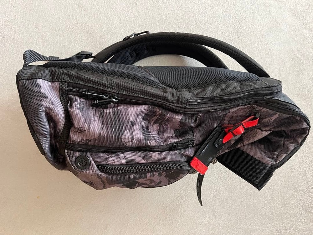 Tumi Backpack Gray Condition Used Bag Travel Office