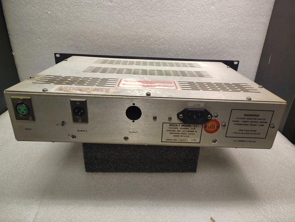 LEXICON DELTA-T. MODEL 91, digital delay system