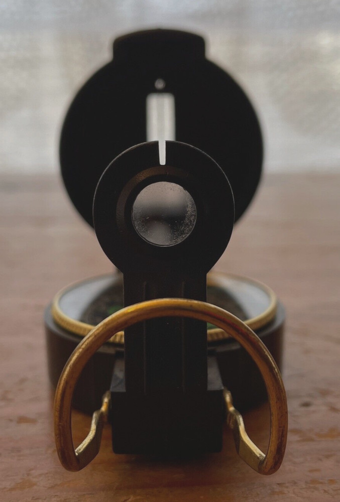 Vintage ACADEMY Engineer Lensatic Compass