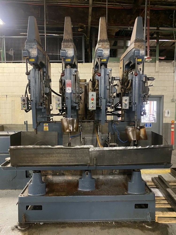 Avey 4-Spindle Gang Drill Table