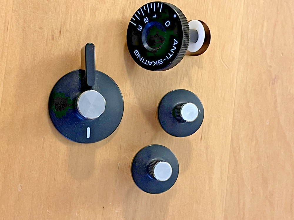 TECHNICS SL-2000 COMPLETE KNOB SET of 4
