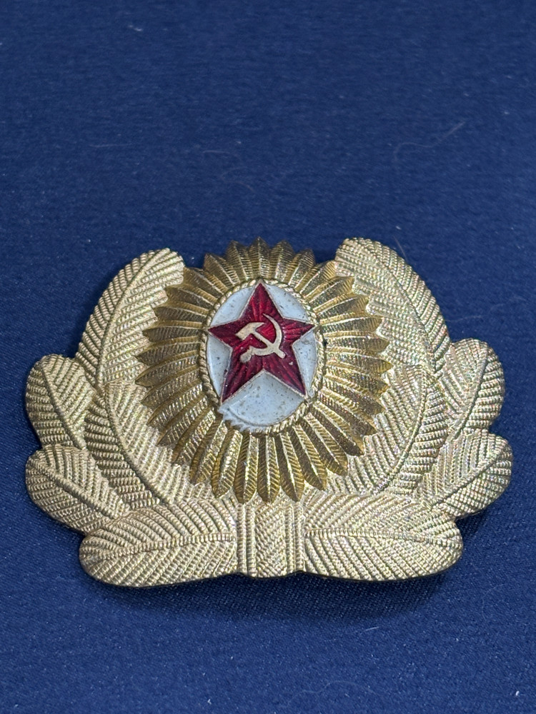Russian Cap badge Army Officers for fur cap