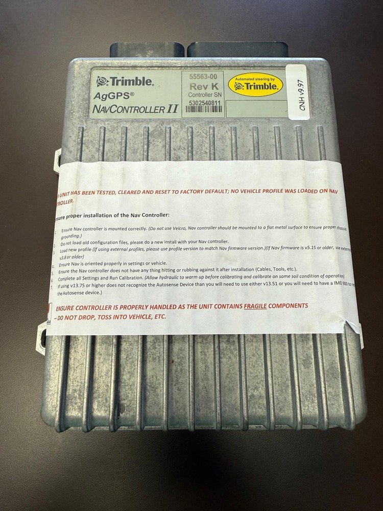 Trimble AgGPS NavController ll; CNH v9.97