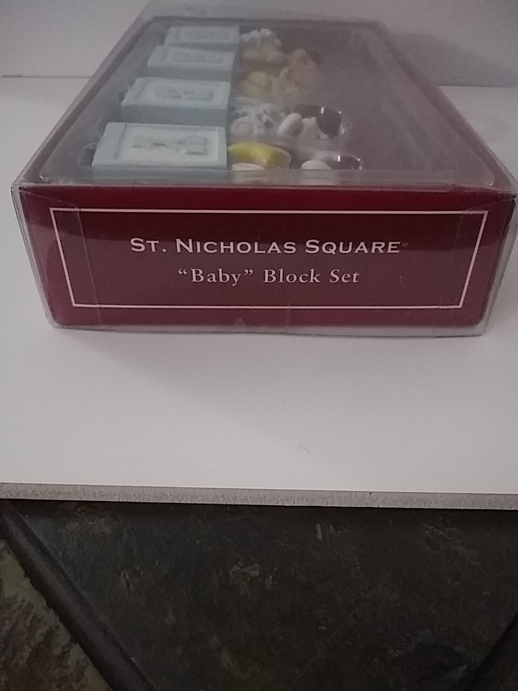 Saint Nicholas Square Baby Block Set