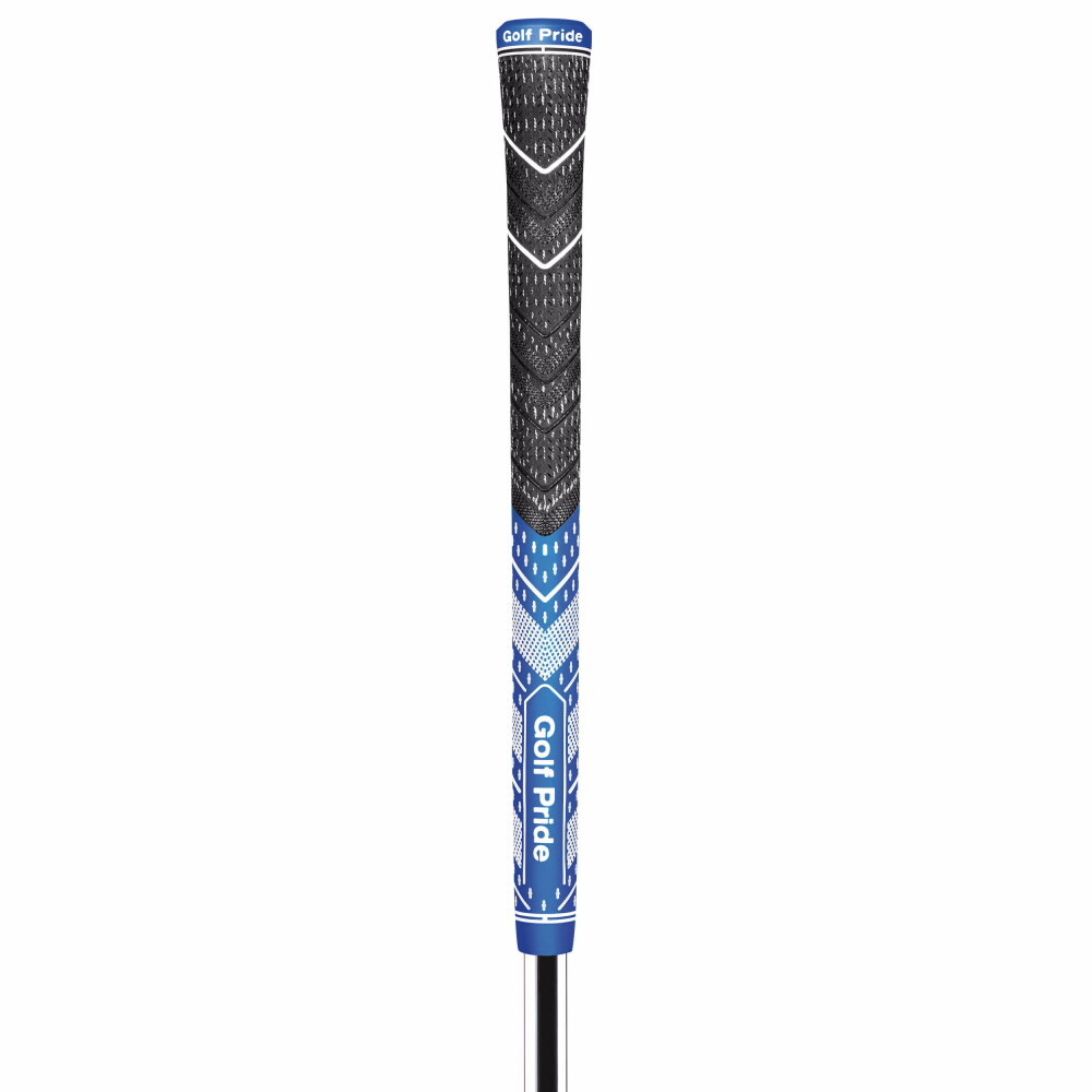 Golf Pride MCC Plus 4 Teams Golf Grips - Std, Blue/White