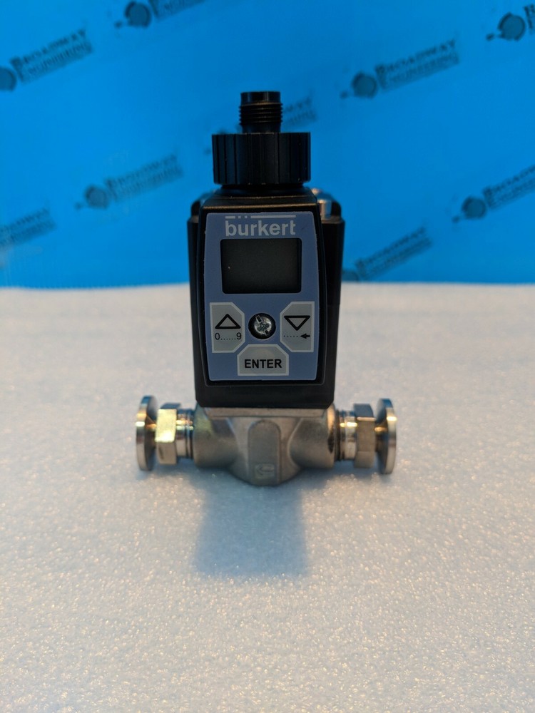 Burkert 2875 FKM Solenoid Control Valve with digital controller