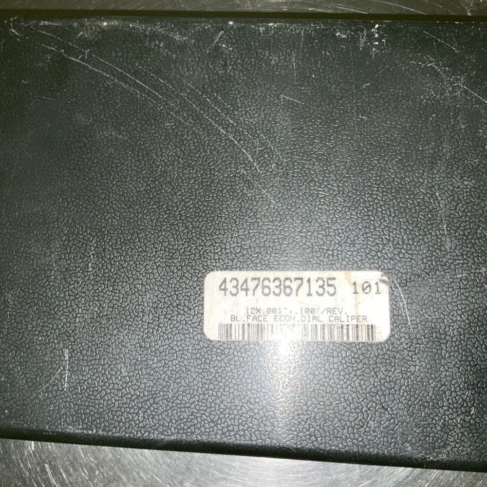 Starrett no.3202 12" dial caliper