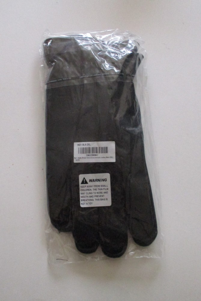 Men's Motivex 2XL Black Gloves