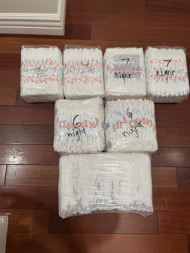 Target up & up overnight diapers size 6 7 training pants 161 count large bundle