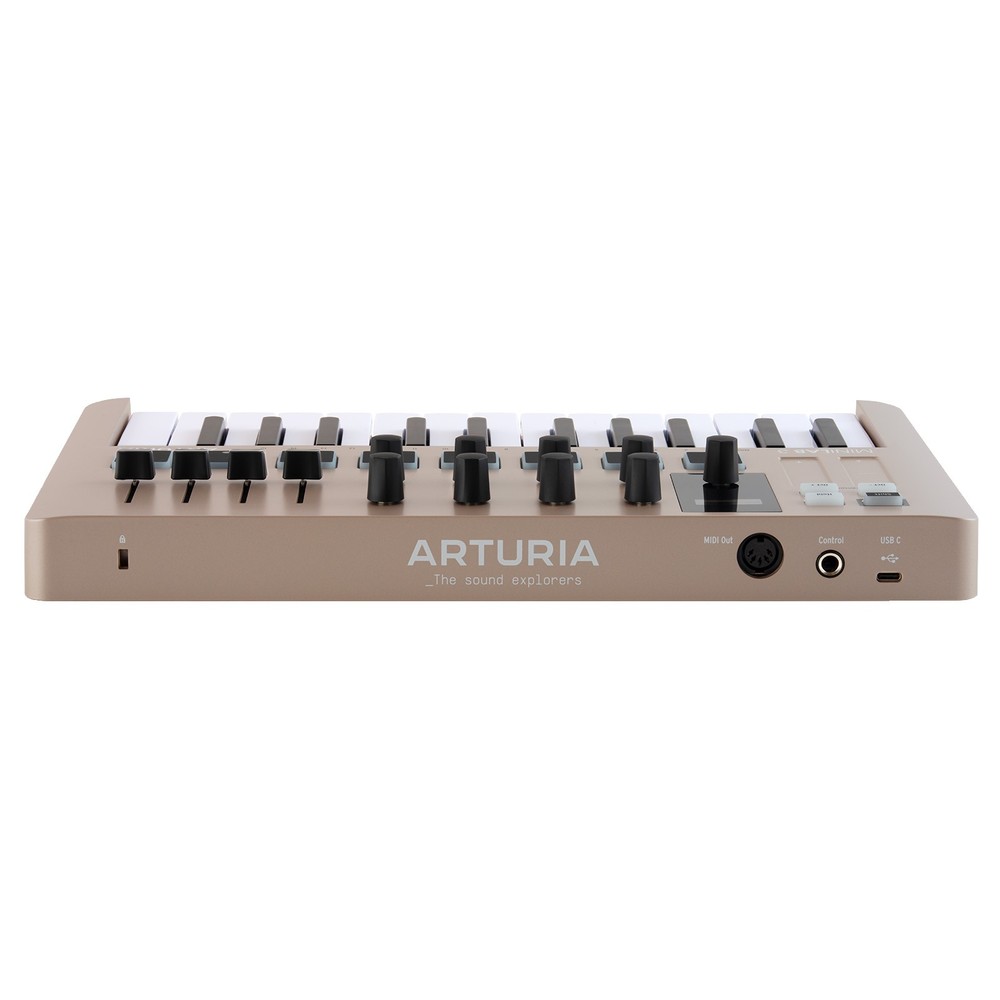 Arturia MiniLab 3 Champagne Universal USB DAW MIDI Keyboard Controller