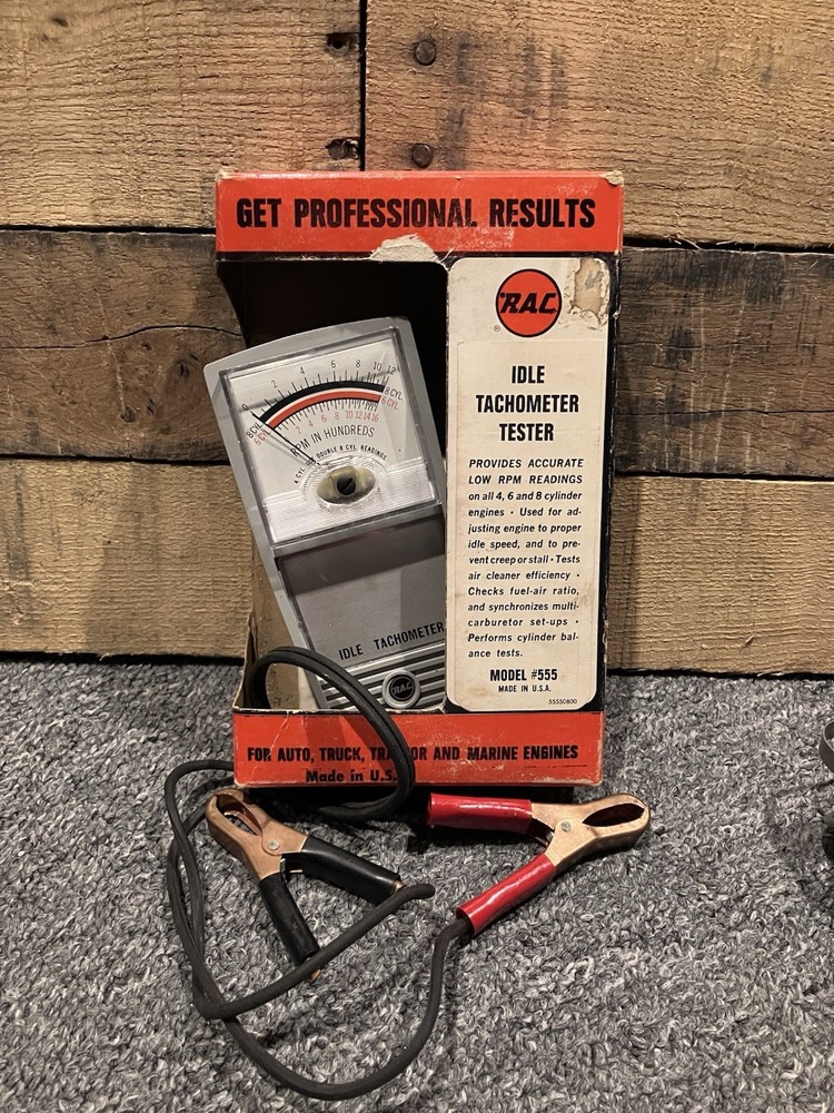 Rac Idle Tachometer Tester