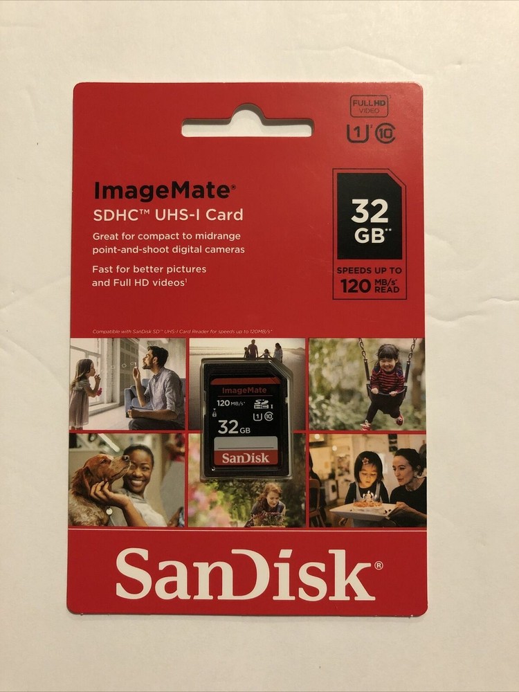 SanDisk – Image Mate SDHC UHS 1 Card 32GB