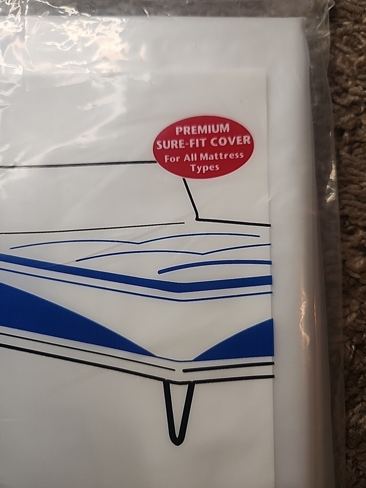 Chateau Full Protective Plastic Full-Size Mattress Bag