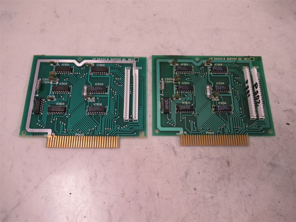 2 CP 344440 Buffer Circuit Boards for Perkin Elmer Lambda 3B Spectrophotometer