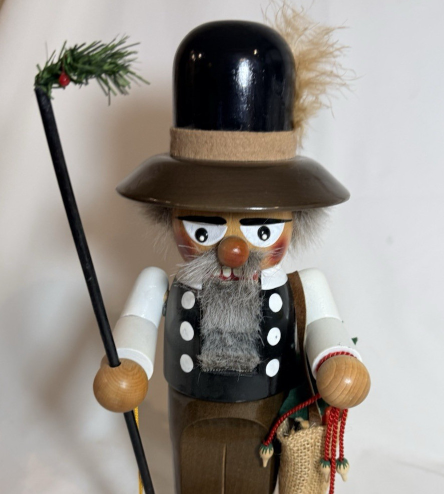 Steinbach Chubby Shepherd Christmas Nutcracker (2000) - S977 - 12"