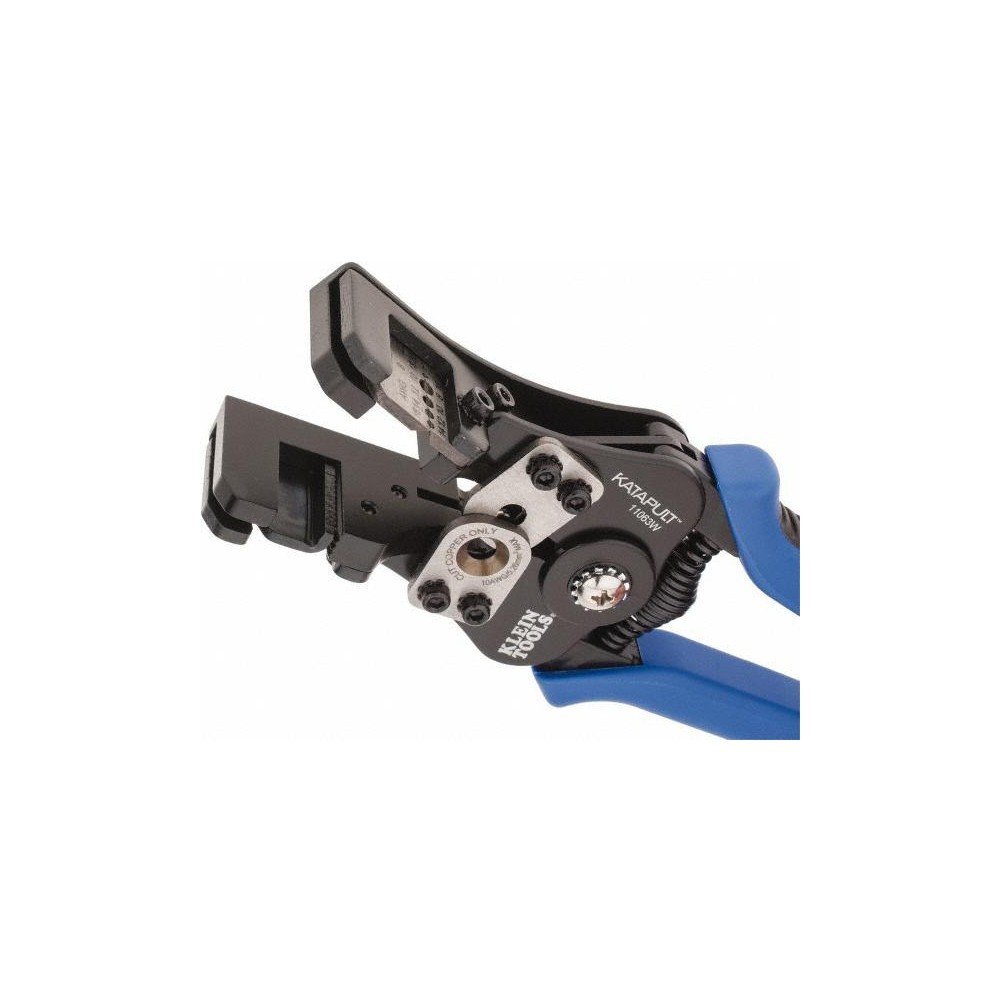 Klein Tools Wire Stripper: 8 AWG Max Capacity 11063W