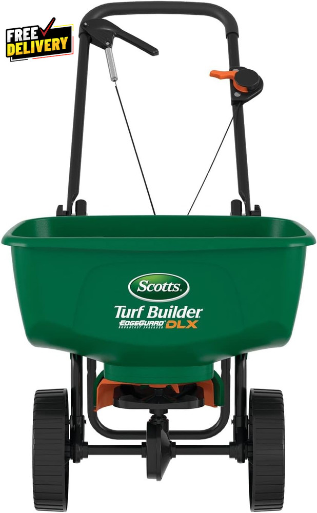 Turf Builder Edgeguard DLX Broadcast Spreader