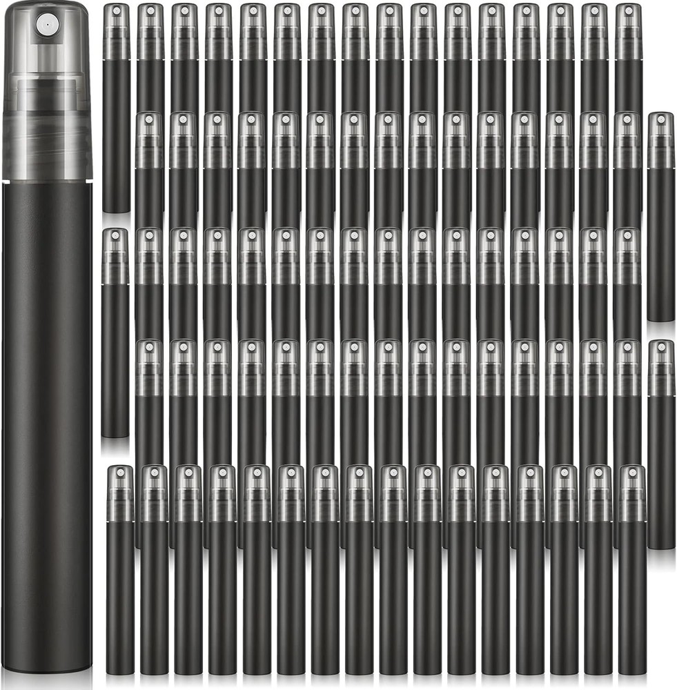 10ml Travel Perfume Spray Bottles Refillable Mini Plastic Atomizers 100pc