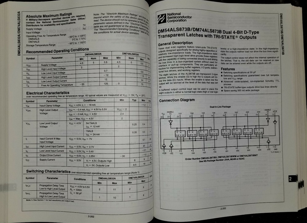 USED 1987 National ALS/AS Databook