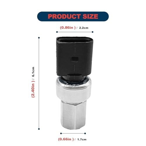 A/C Air Conditioner Pressure Sensor Switch Compatible with VW Conditioner 2000