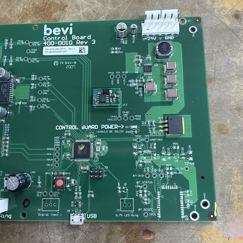 Bevi Control Board HYD-400-0010 Rev 3