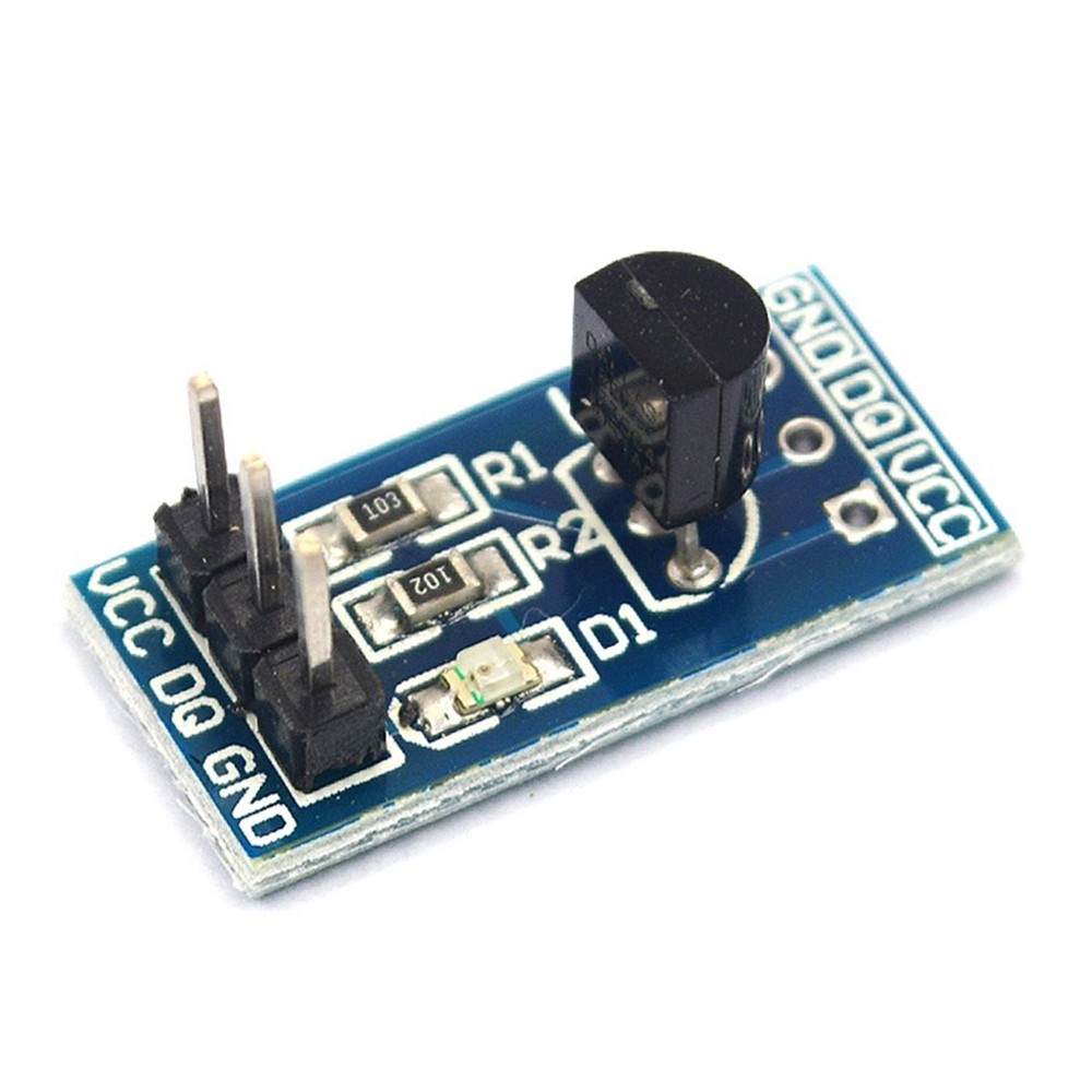 DS18B20 Application Board-STM32 Compatible Temperature Sensor, 1-Wire Interface