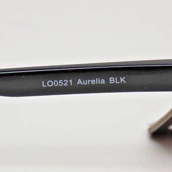 Foster Grant Glossy Black Rectangular Blue Light Glasses 100%UV Aurelia BLK