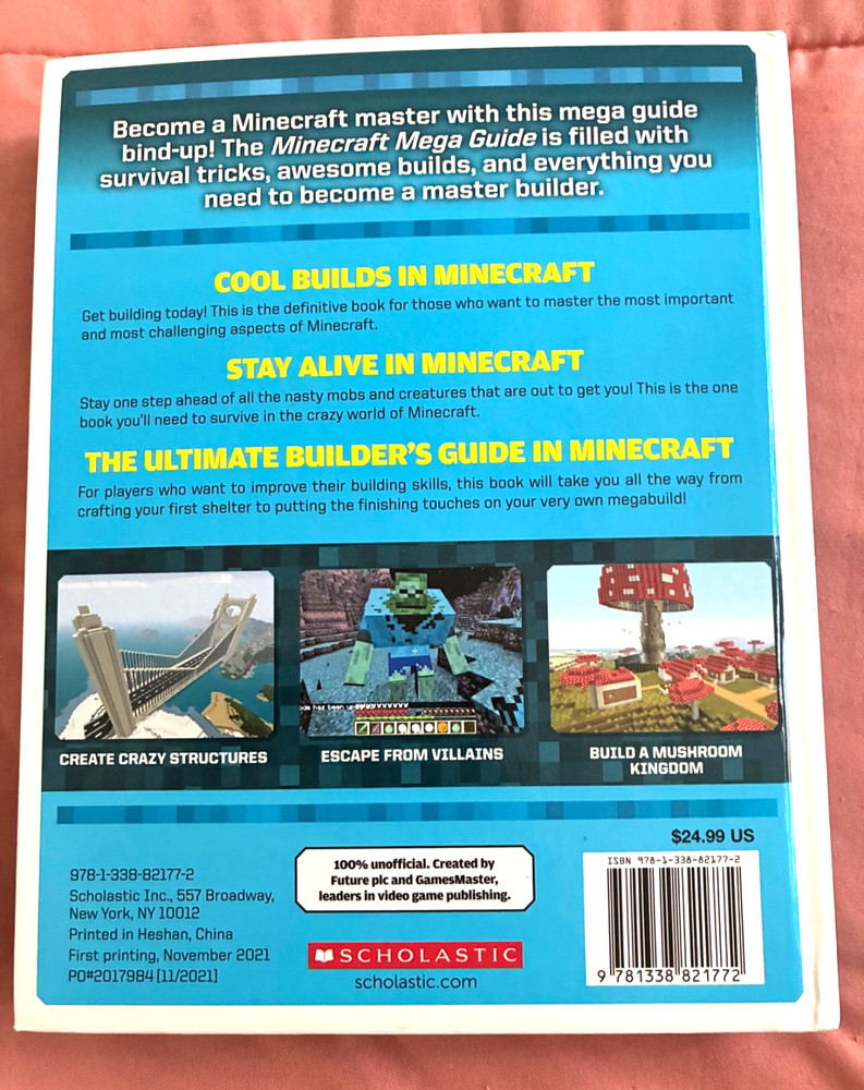 Minecraft Mega Guide Book New by Game Master