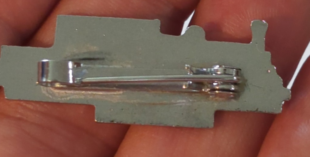 Blanche Train - Metal Lapel / Hat Pin
