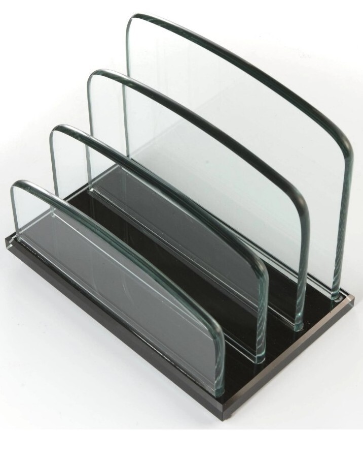 Storex Executive Vertical Sorter,Glass