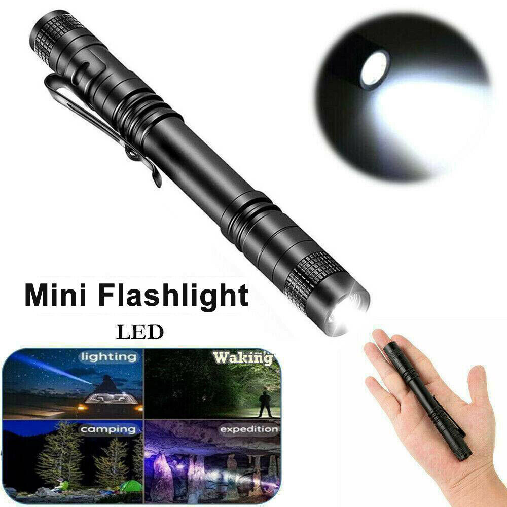 3500000LM Tactical Flashlight Small LED Torch Light Mini Super Bright Penlight