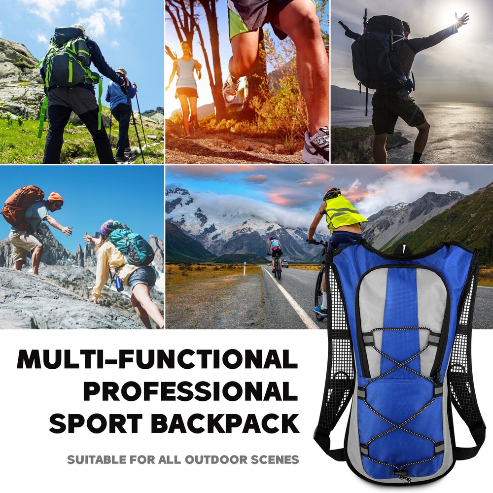 Hydration Pack & 2L Hydration Water Bladder Running Backpack Men, Women & Kids