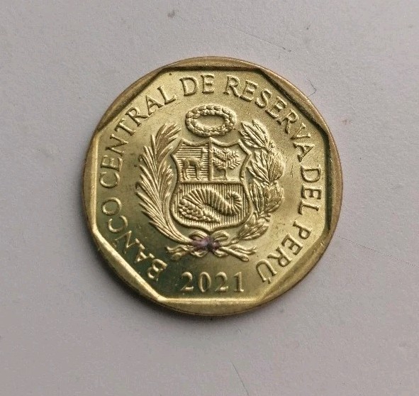 Peru 10 Centimos 2021 Coin - Excellent Condition