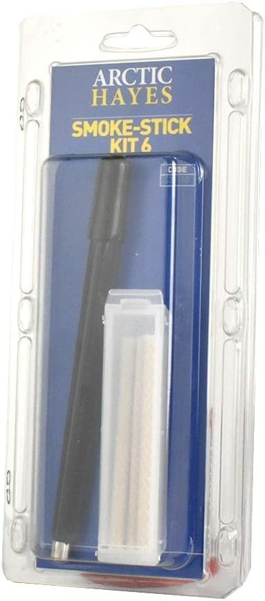 Arctic Hayes 333110 Smoke Pen Kit with 6 Sticks, Testing Kit for Slight Air