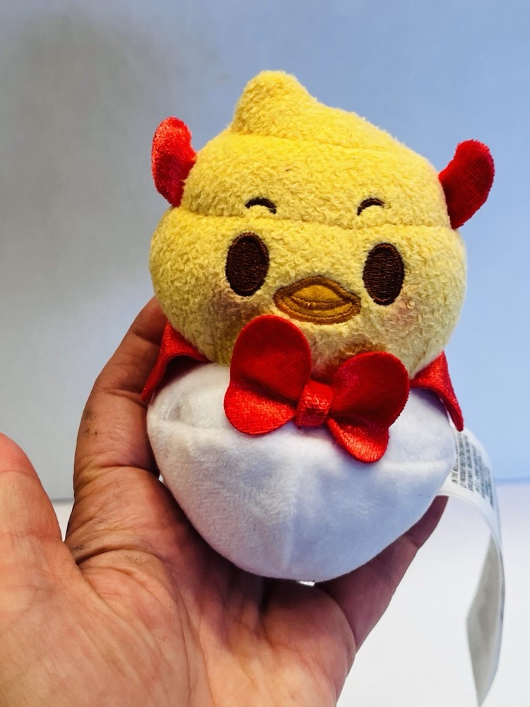 Disney Munchlings Terrifying Treats Donald Duck Deviled Egg 4.5" Plush Toy BIN52