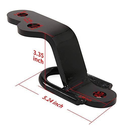 Heavy Duty ATV/UTV Three-Way Hitch ATV Attachments