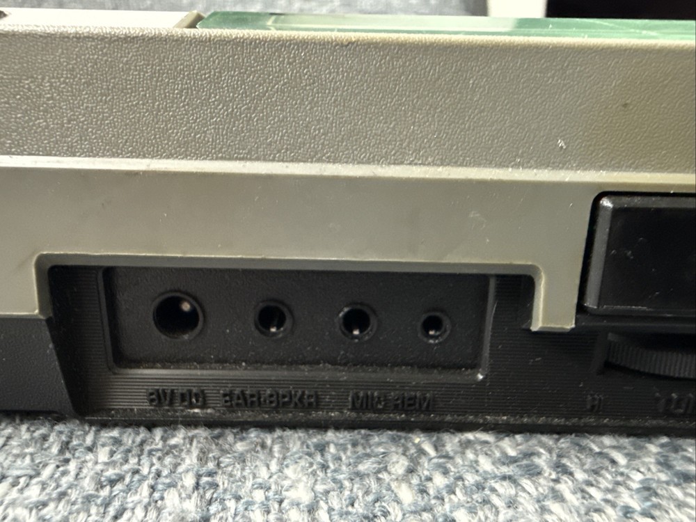 GE Computer Program Data Recorder Cassette Tape Player Untested Parts Read!