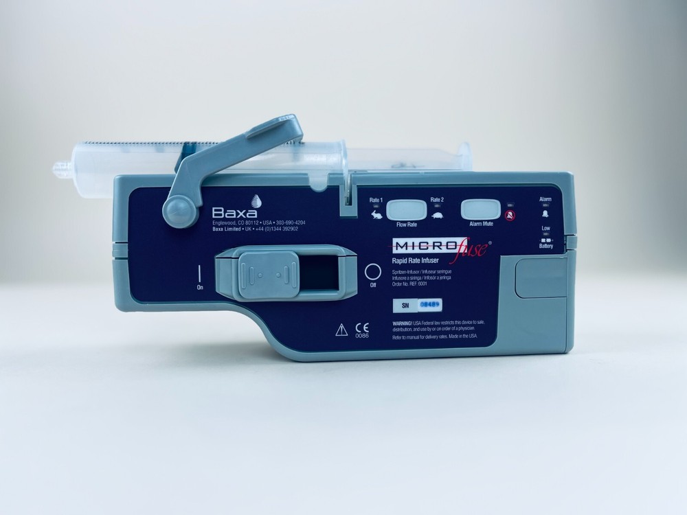 Baxa Microfuse Rapid Rate Infuser