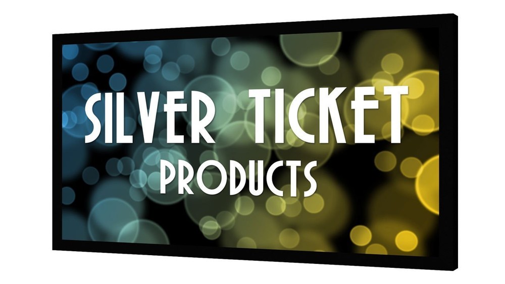 STR-16992-WAB Silver Ticket 92" Fixed Frame 16:9 Projector Screen AT Material