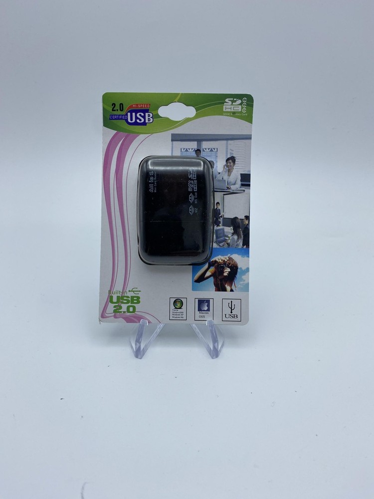 23-in-1 Flash Memory Card Reader with 3-Port USB