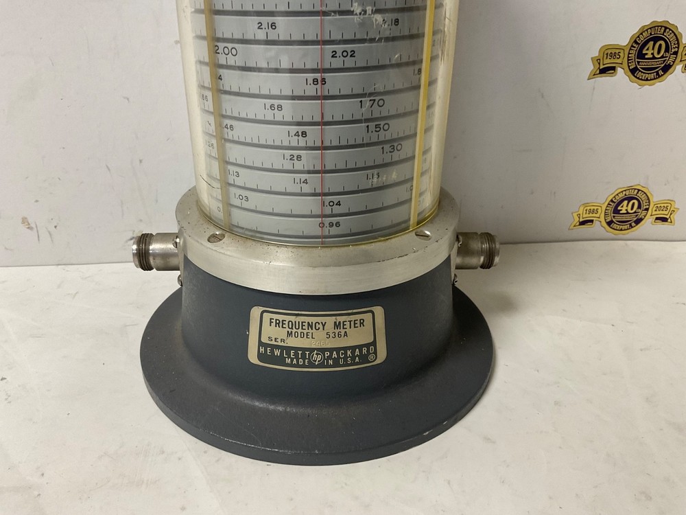 Hewlett Packard HP model 536A Frequency Meter Ham Radio testing unit