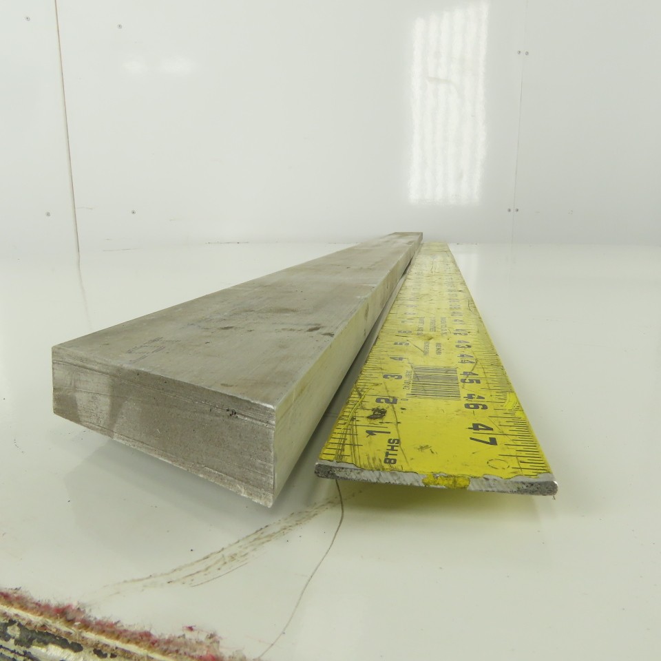 Kaiser 3/4"x 3" Rectangle 6061 T6511 Solid Aluminum Flat Bar x 56" Long