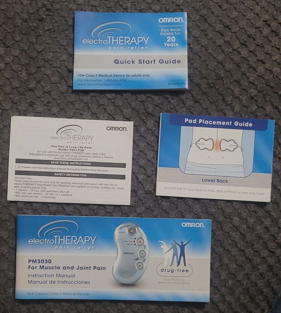 Omron Electrotherapy TENS Device for Pain Relief