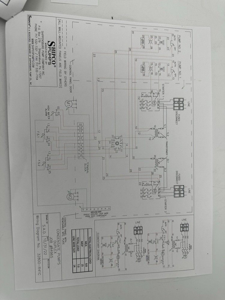 Shipco Condensate Return Unit Model 304PSS Duplex System