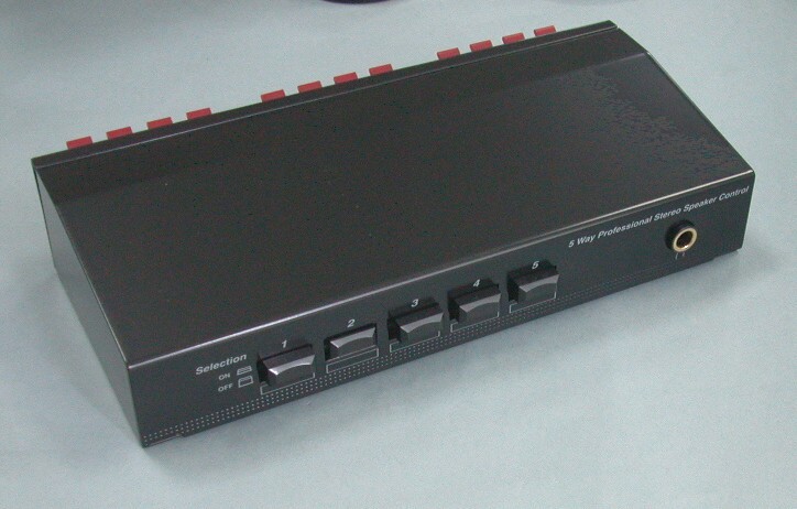Technolink TC-25 5-Way Stereo Speaker Selector