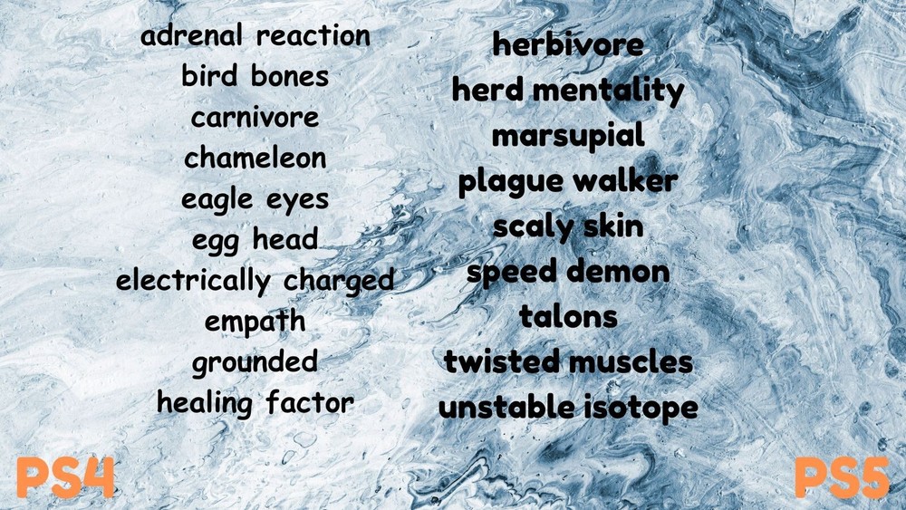 Mutation Serums - All 19 Recipes / plans - Fallout76 - Rare - ps5