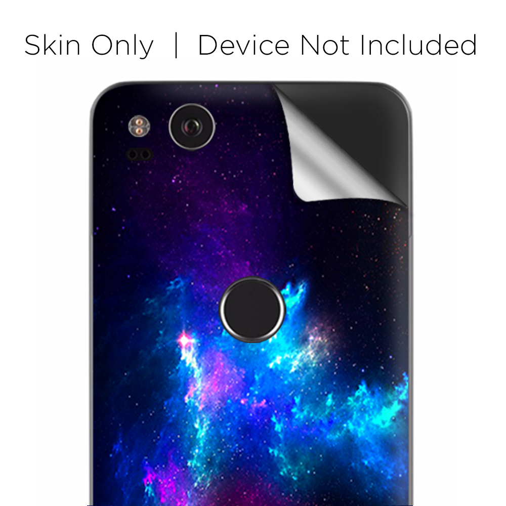 Google Pixel 2 Skins Decal Wrap Galaxy Space Gasses