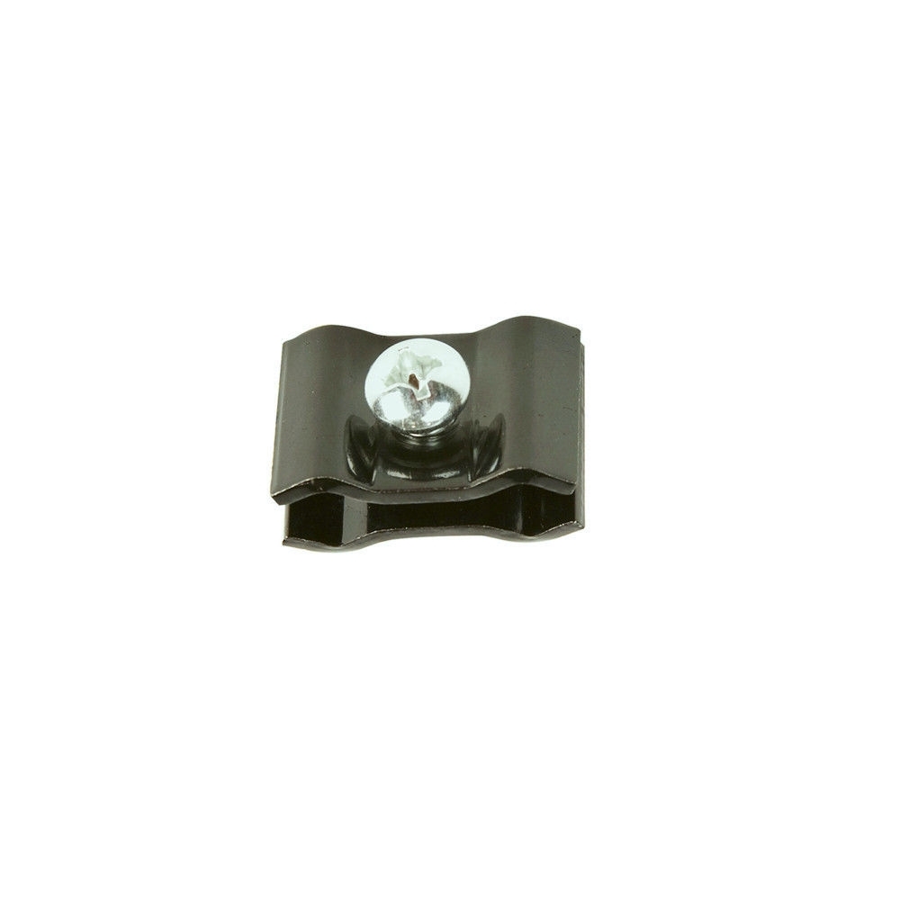 Gridwall Joining Connectors - Grid Panel Joiner Clips - Black - 50 Pieces