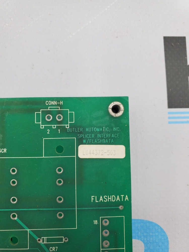 Butler Automatic Inc. L044372-503 Splicer Interface Board W/ Flashdata